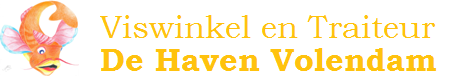Logo Viswinkel en Traiteur De Haven Volendam